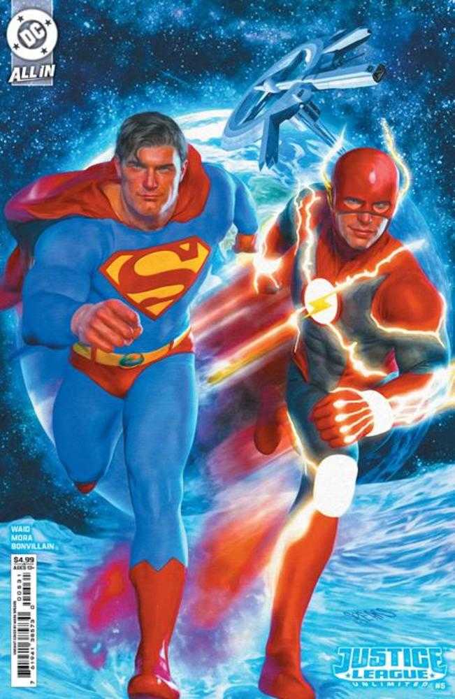 Justice League Unlimited 5 Cover C Mark Spears Card Stock Variant - Cadets Toys & Comics