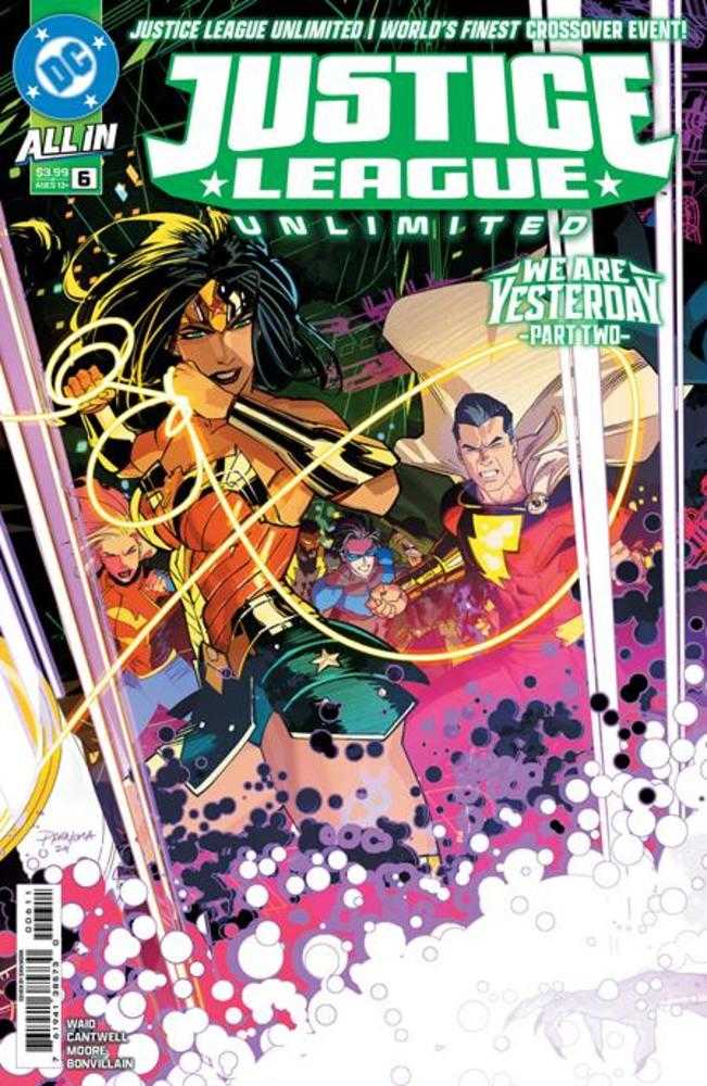 Justice League Unlimited 6 Cover A Dan Mora Connecting (We Are Yesterday) - Cadets Toys & Comics