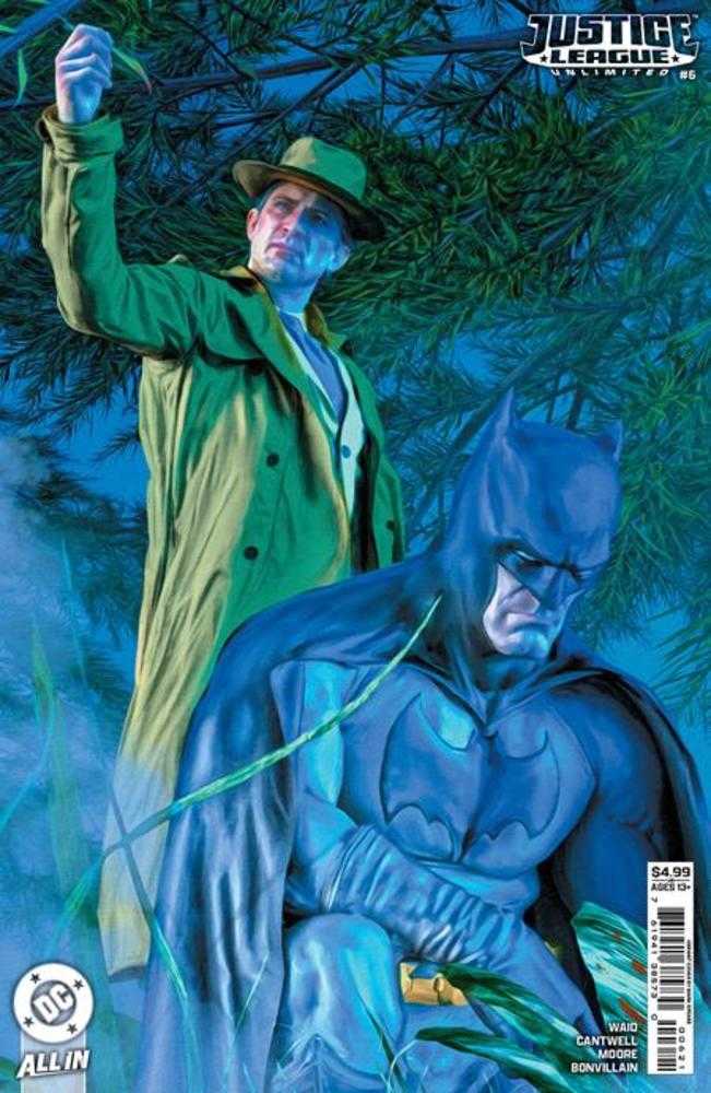 Justice League Unlimited 6 Cover D Mark Spears Card Stock Variant (We Are Yesterday) - Cadets Toys & Comics