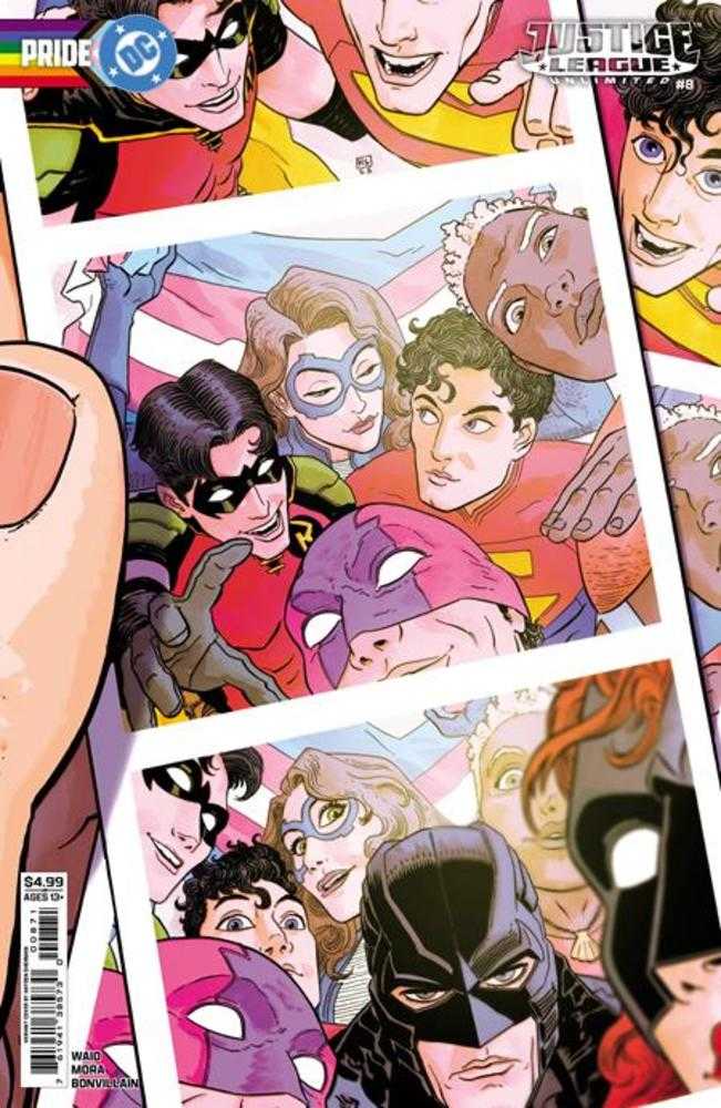 Liga de la Justicia Ilimitada #8 Portada E Hayden Sherman Variante en cartulina DC Pride (Somos el ayer)