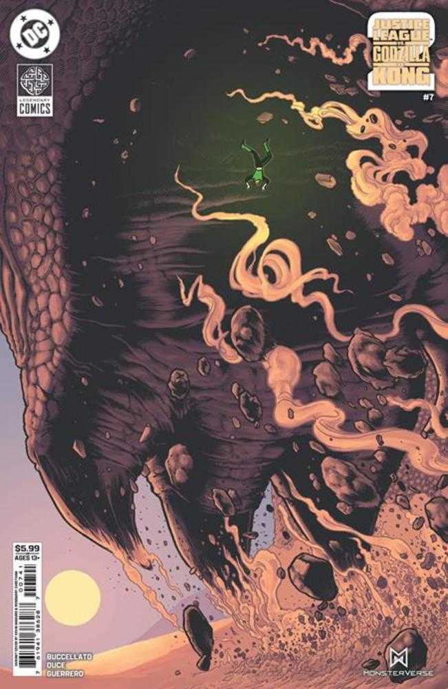 Justice League vs Godzilla vs Kong 2 7 (Of 7) Cover B Kevin Maguire Card Stock Variant - Cadets Toys & Comics