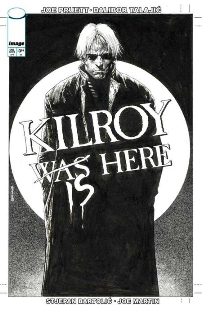 Kilroy Is Here (One Shot) Cover B Brian Bolland Black & White Variant - Cadets Toys & Comics