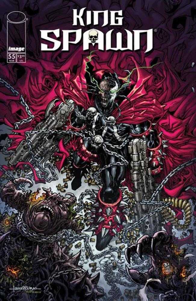 King Spawn 55 Cover A Harvey Tolibao - Cadets Toys & Comics