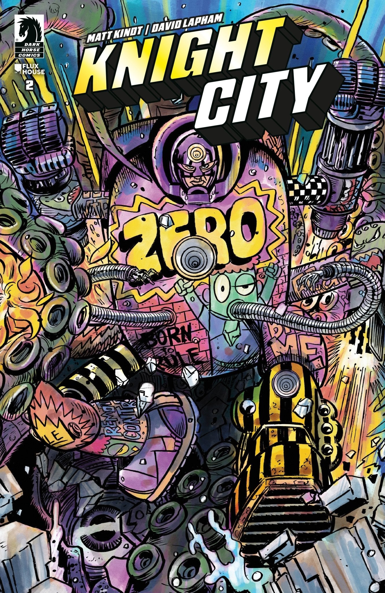Knight City 2 (Cover A) (David Lapham) - Cadets Toys & Comics