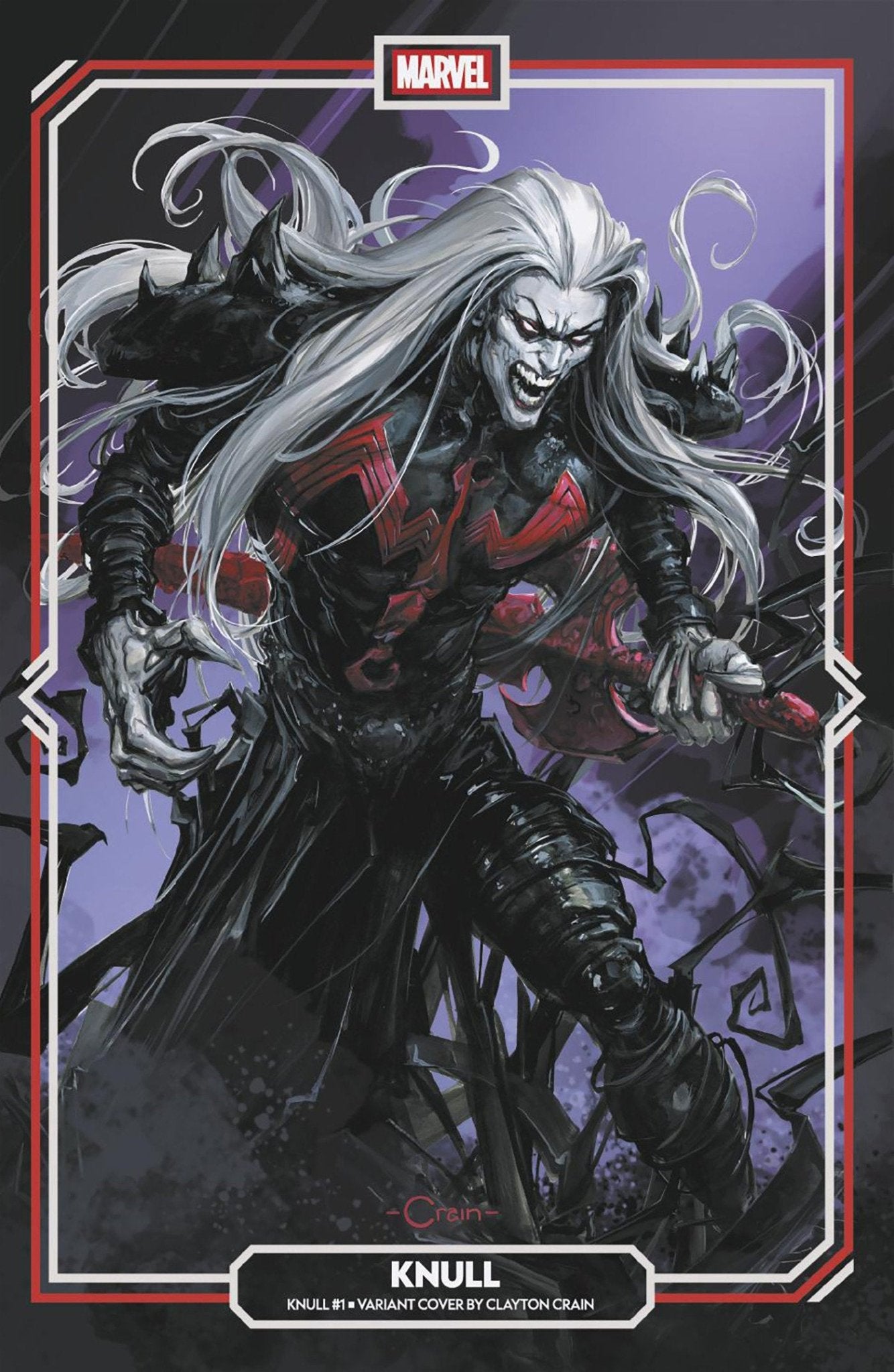 Knull 1 Clayton Crain Variant - Cadets Toys & Comics