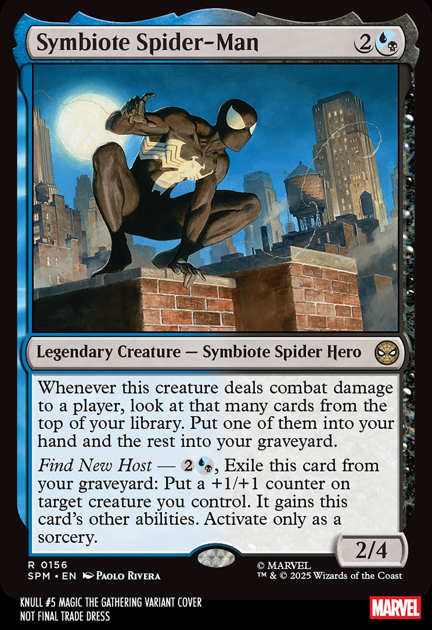 Knull 5 Paolo Rivera Magic: The Gathering Variant - Cadets Toys & Comics