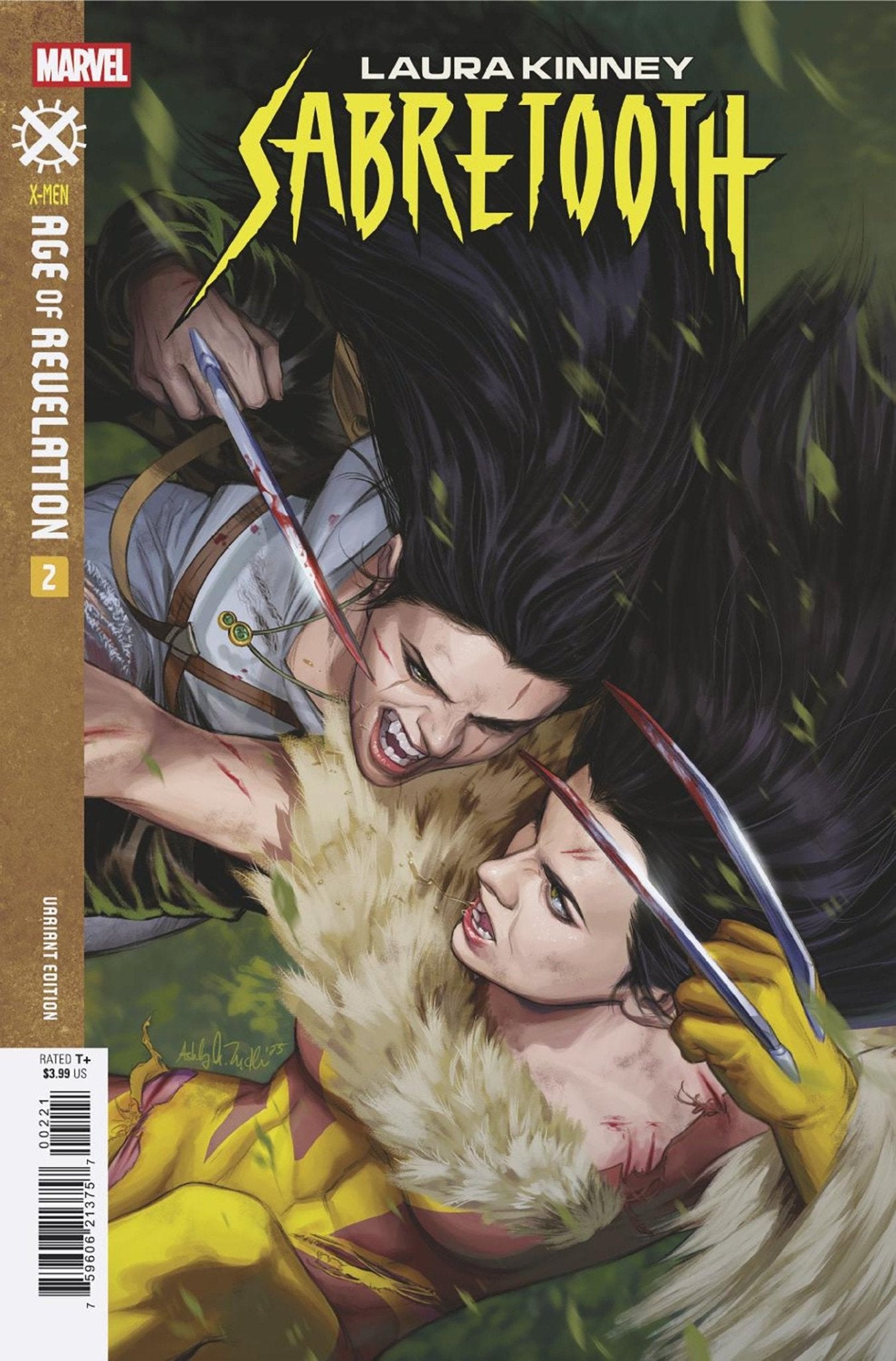 Laura Kinney: Sabretooth #2 Variante de Ashley Witter [AOR]