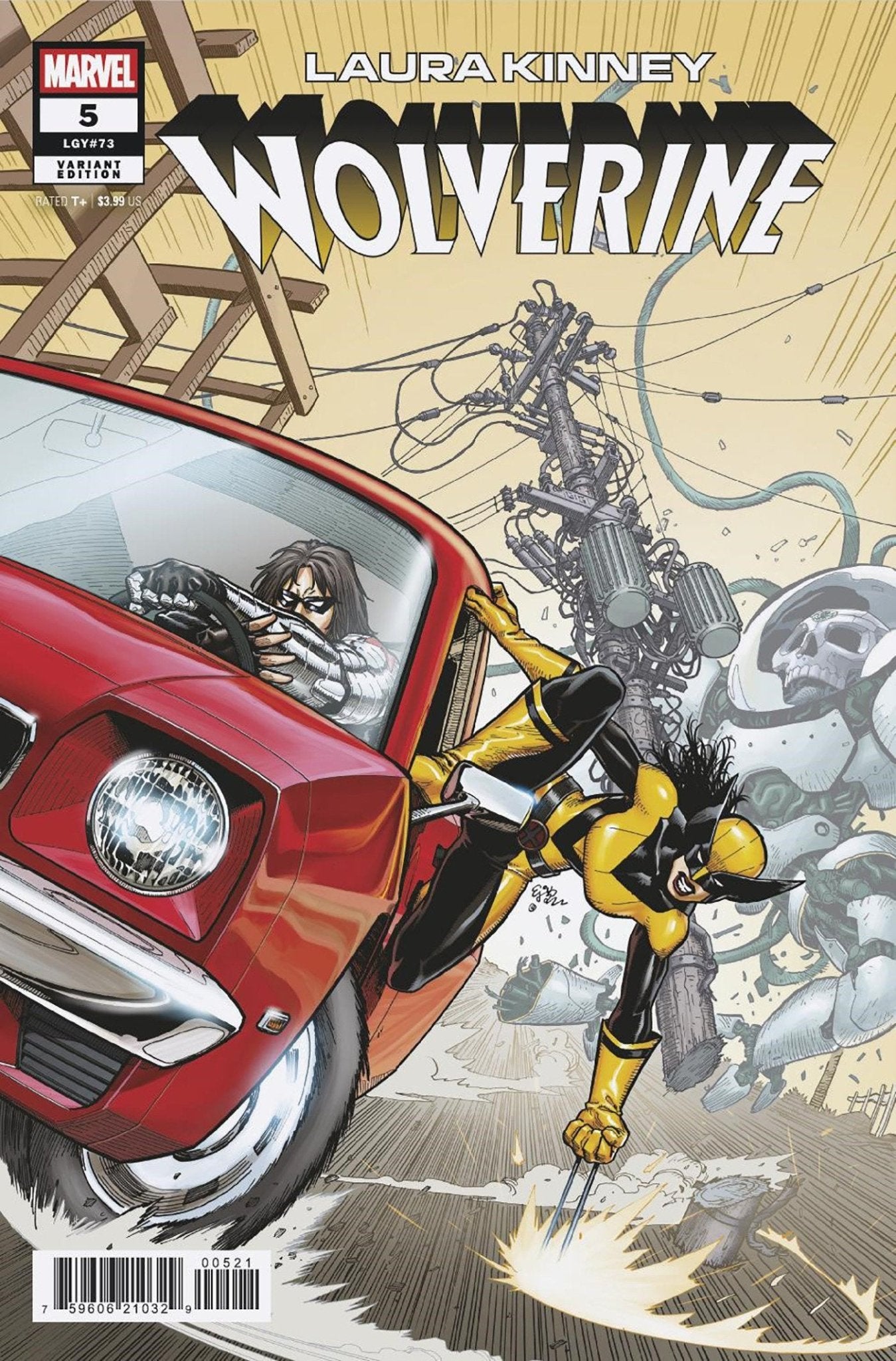 Laura Kinney: Wolverine 5 E.J. Su Variant - Cadets Toys & Comics