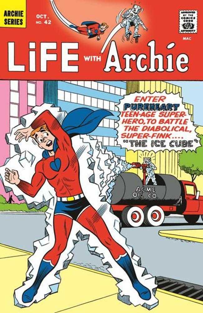 Life With Archie 42 Facsimile Edition Cover D Bob White Foil Variant - Cadets Toys & Comics