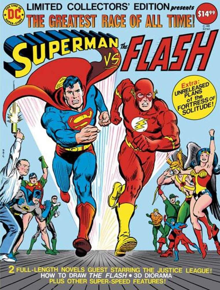 Limited Collectors Edition 48 Superman vs The Flash Facsimile Edition Cover A Carmine Infantino Jose Luis Garcia - Lopez & Bob Oksner - Cadets Toys & Comics