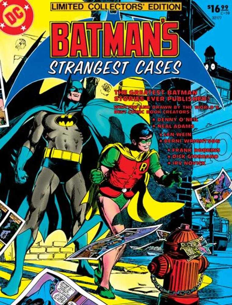 Limited Collectors Edition 59 Batmans Strangest Cases Facsimile Edition Cover B Neal Adams & Bernie Wrightson Foil Variant - Cadets Toys & Comics