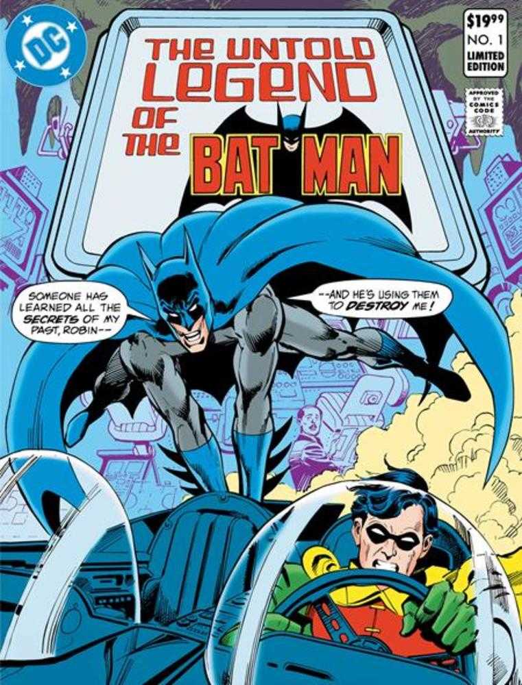 Limited Edition The Untold Legend Of The Batman 1 Cover B Jose Luis Garcia - Lopez & Dick Giordano Foil Variant - Cadets Toys & Comics