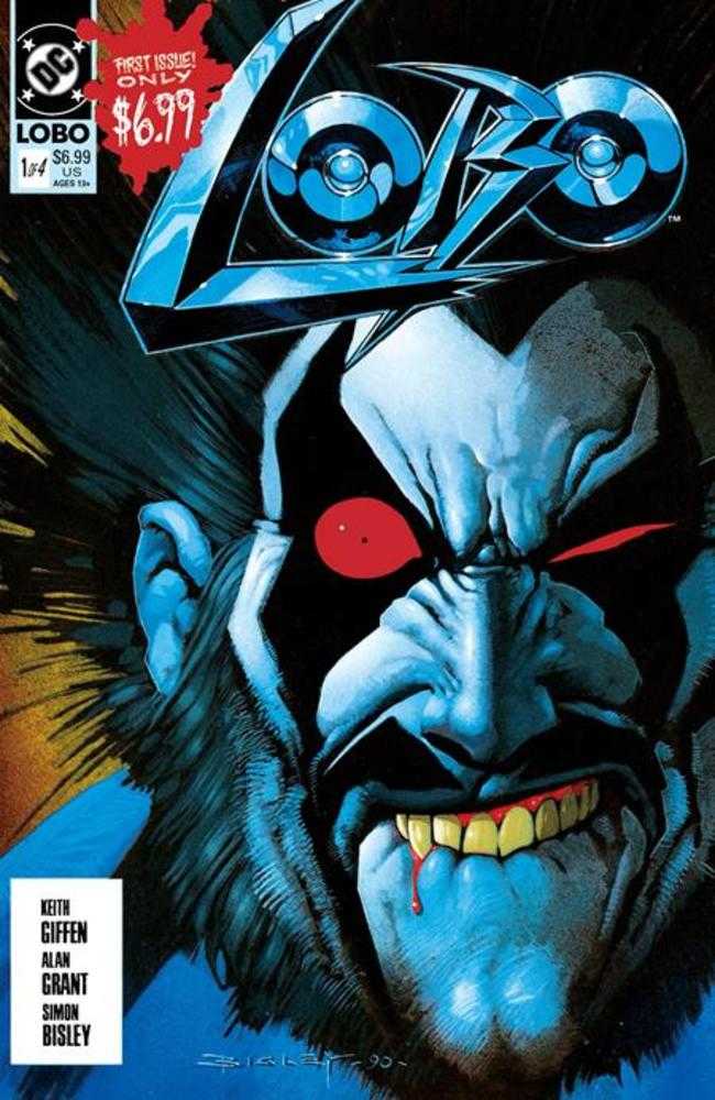 Lobo 1 Facsimile Edition Cover C Simon Bisley Foil Variant - Cadets Toys & Comics