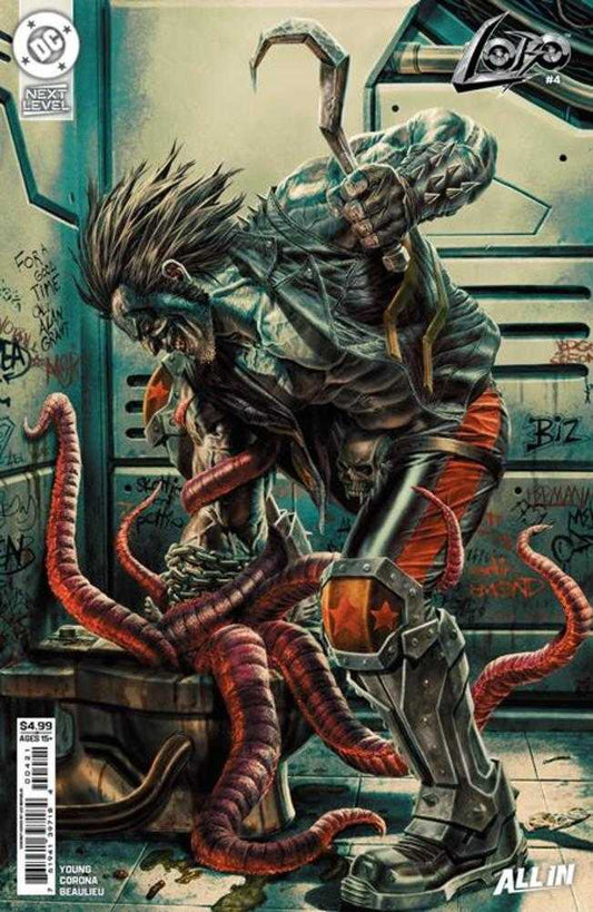 Lobo 4 Cover B Lee Bermejo Card Stock Variant - Cadets Toys & Comics