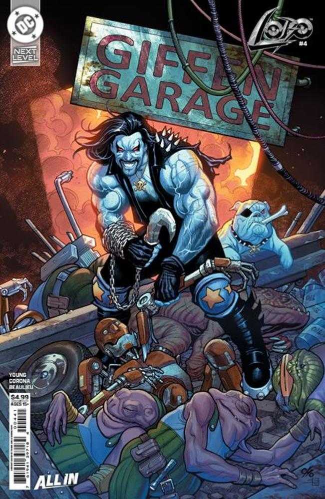 Lobo 4 Cover D Frank Cho Card Stock Variant - Cadets Toys & Comics