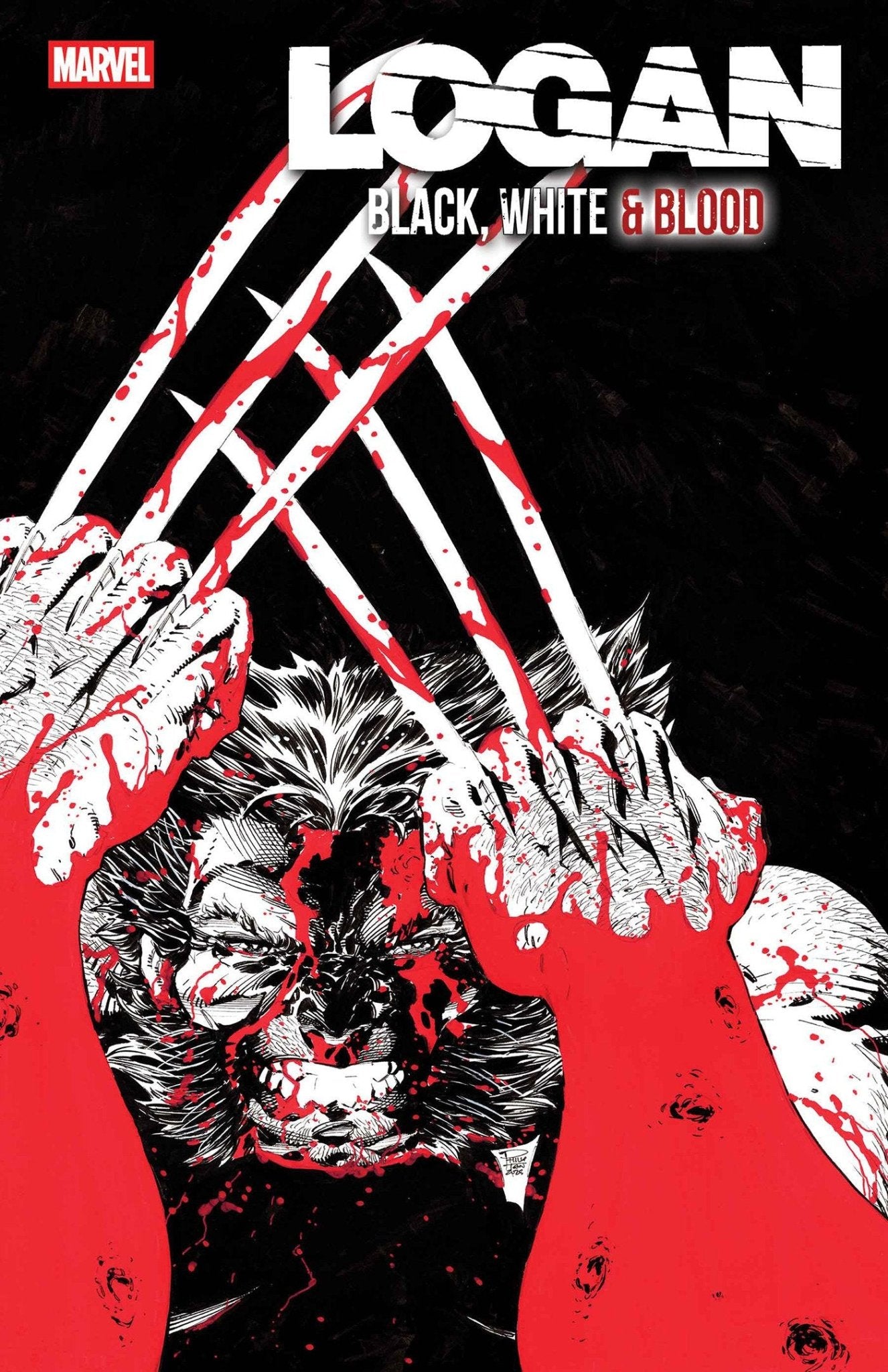 Logan: Black, White & Blood 4 Philip Tan Variant - Cadets Toys & Comics