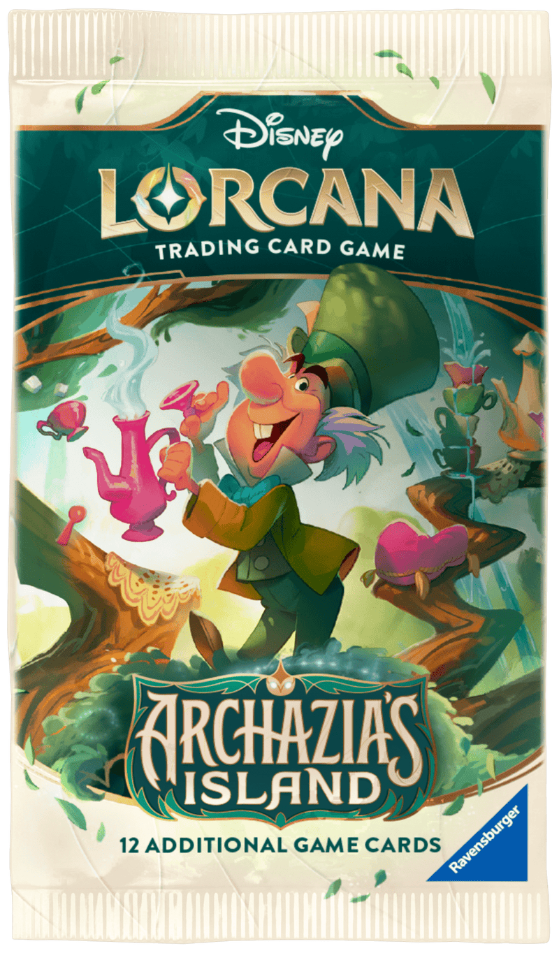 Juego de cartas coleccionables Lorcana: Exhibidor de sobres de la Isla de Archazia (24 sobres)