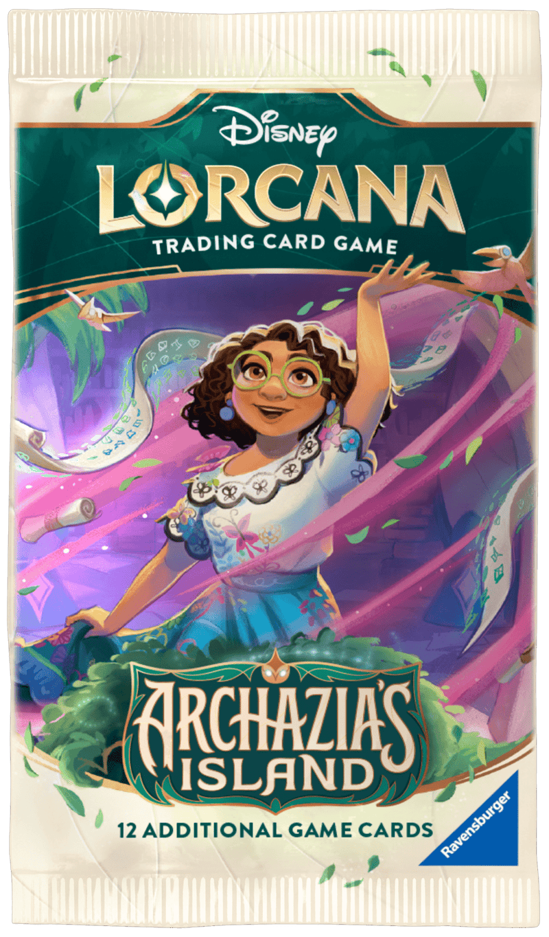 Juego de cartas coleccionables Lorcana: Exhibidor de sobres de la Isla de Archazia (24 sobres)