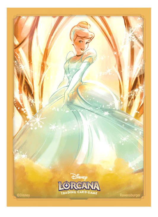 Lorcana TCG: Archazia's Island Card Sleeves - Cinderella - Cadets Toys & Comics