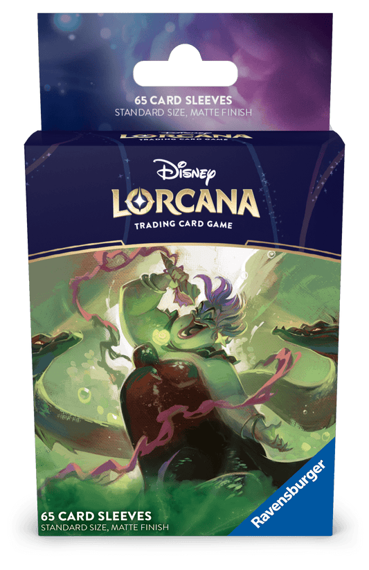Lorcana TCG: Archazia's Island Card Sleeves - Ursula - Cadets Toys & Comics