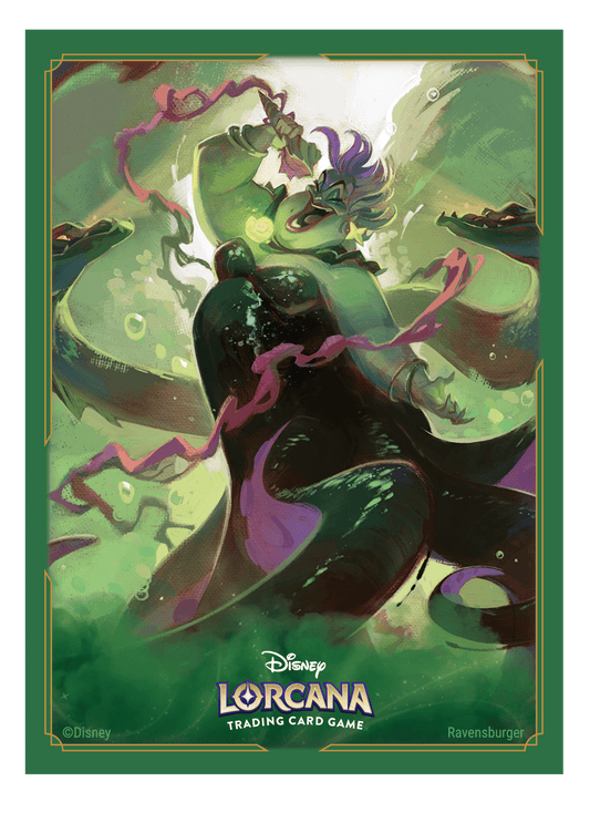 Lorcana TCG: Archazia's Island Card Sleeves - Ursula - Cadets Toys & Comics