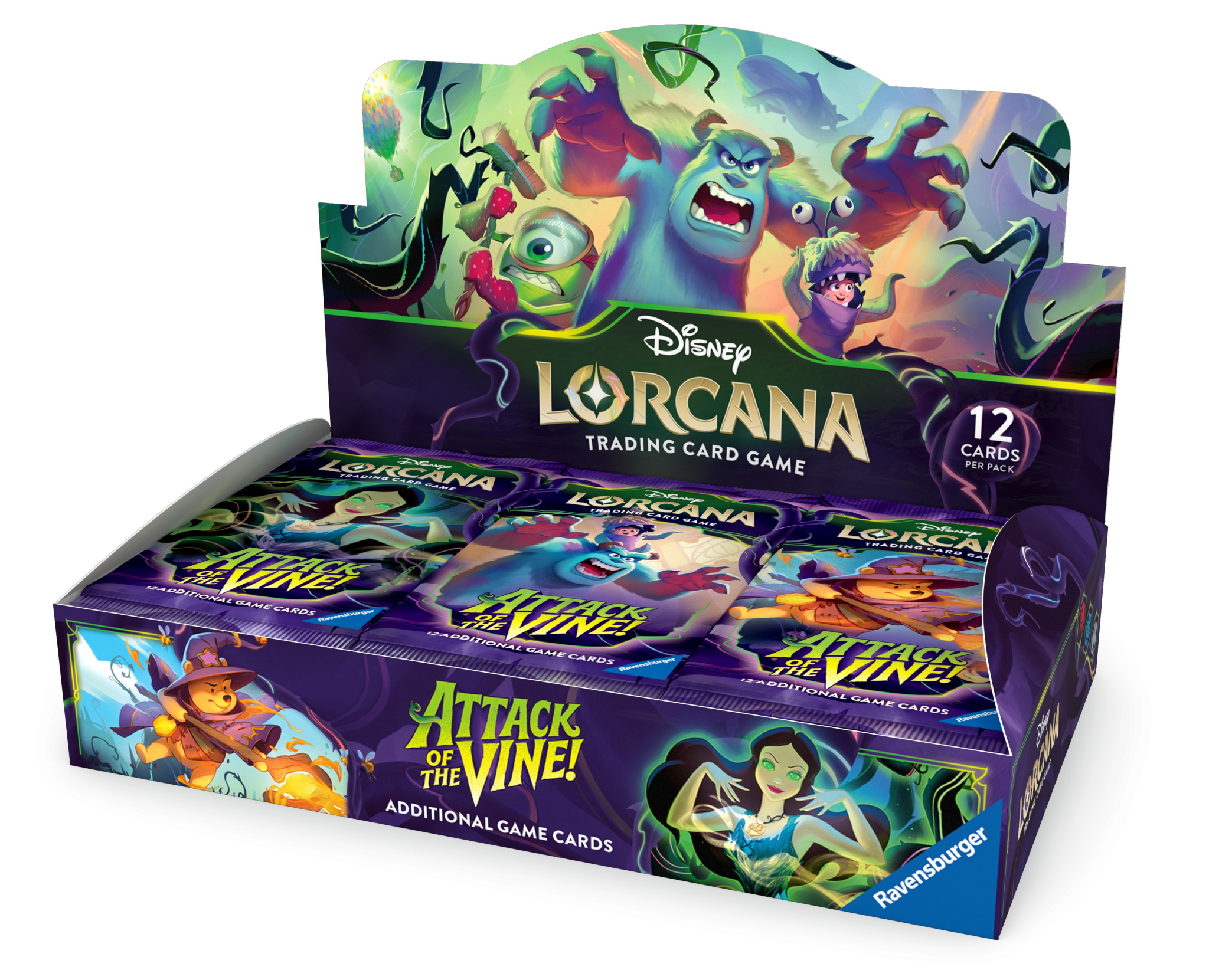 Lorcana TCG: Attack of the Vine! Booster Display - Cadets Toys & Comics