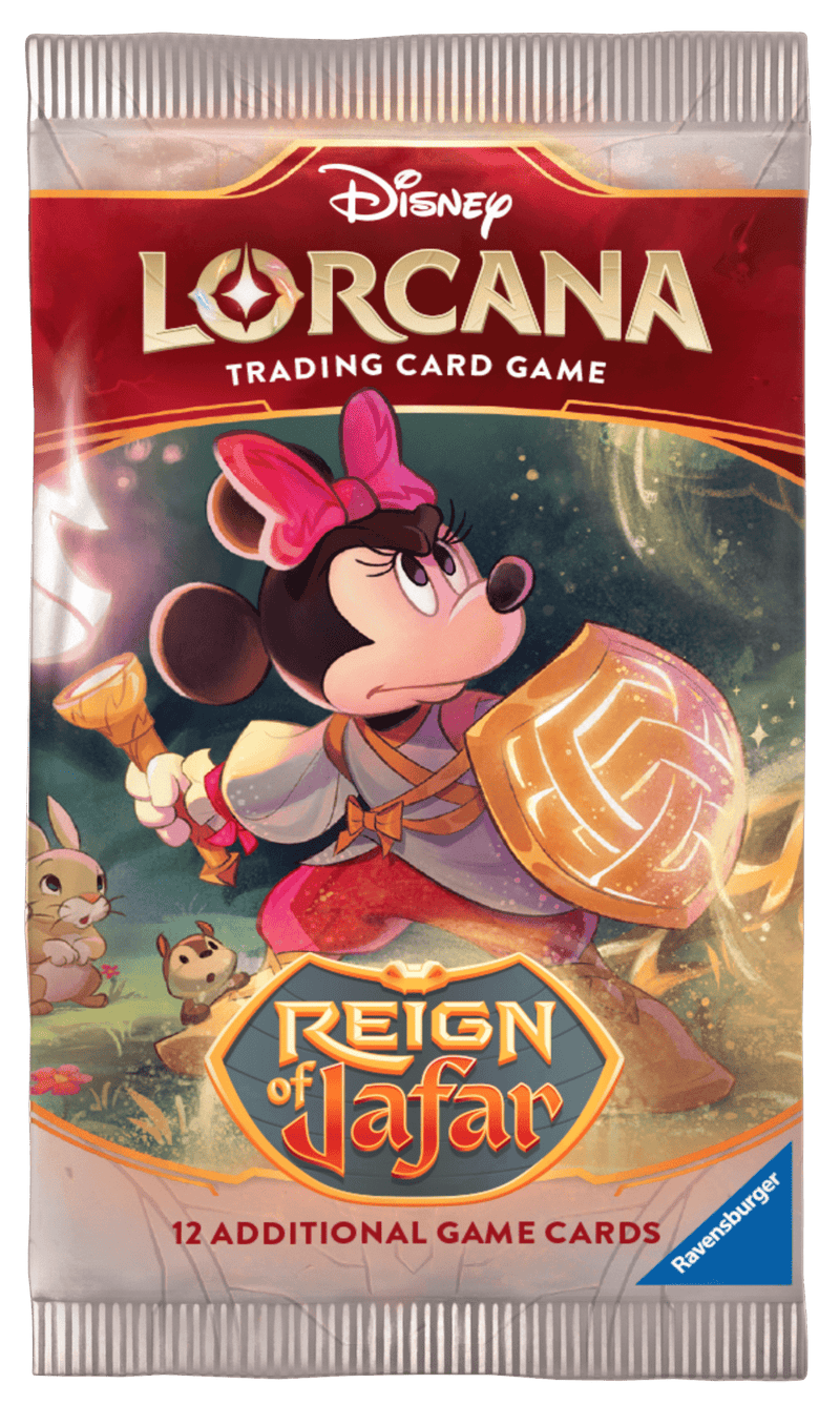 Lorcana TCG: Paquetes de refuerzo de El reinado de Jafar
