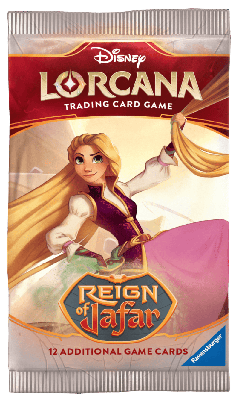 Lorcana TCG: Paquetes de refuerzo de El reinado de Jafar