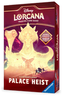 Juego de cartas coleccionables de Lorcana: El reinado de Jafar - La búsqueda del Iluminador - El robo del palacio