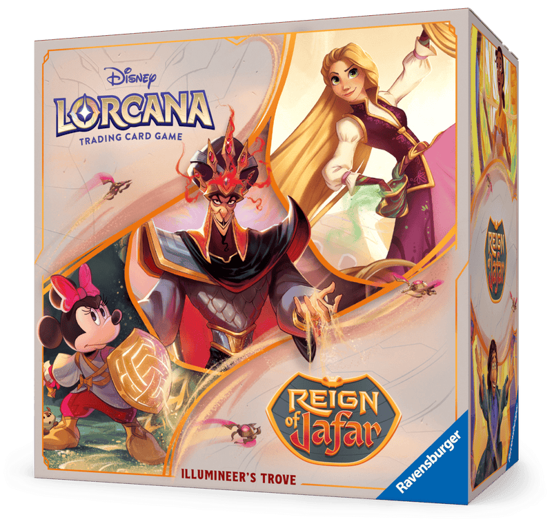 Juego de cartas coleccionables de Lorcana: El tesoro del Iluminador del reinado de Jafar