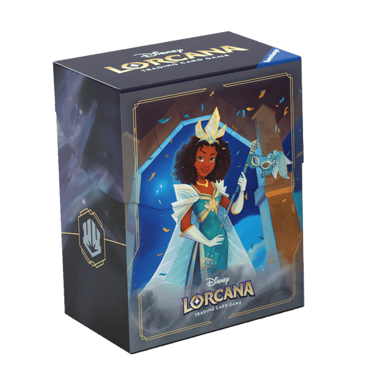 Disney Lorcana trading card game box with Princess Tiana art.