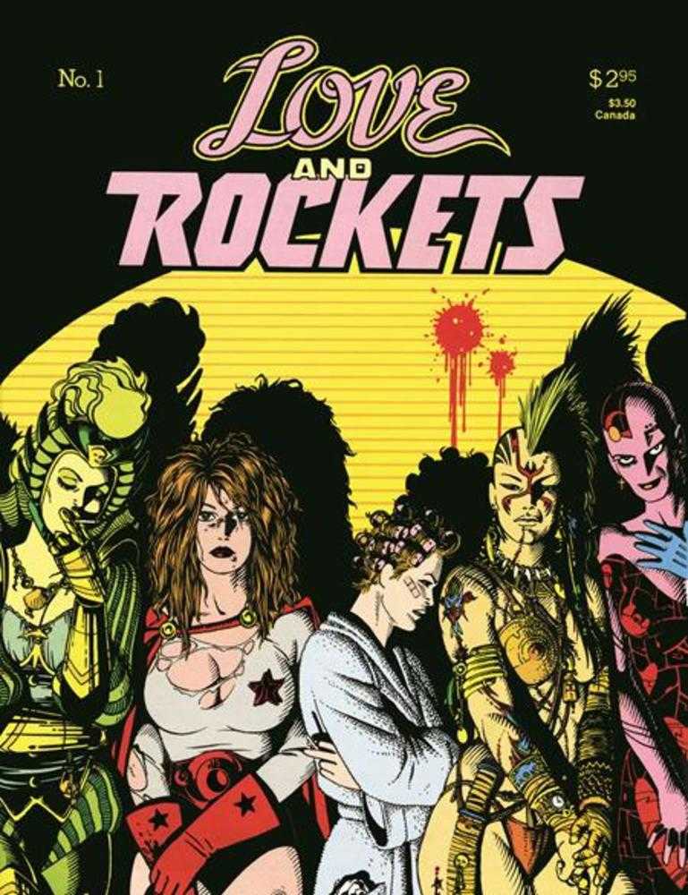 Love And Rockets Volume I 1 Facsimile Edition (Mature) - Cadets Toys & Comics