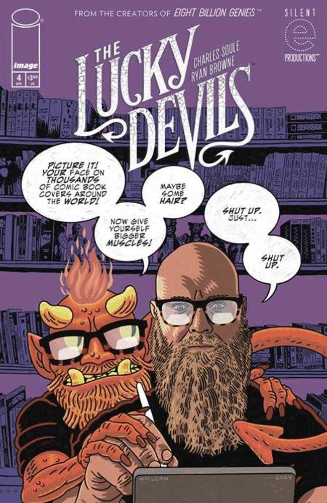 Lucky Devils #4 (de 9) Portada B Variante de Andrew Maclean (Para adultos)