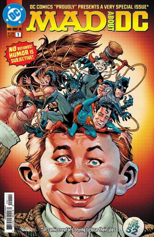 Mad About DC 1 (One Shot) Cover A Dan Panosian - Cadets Toys & Comics