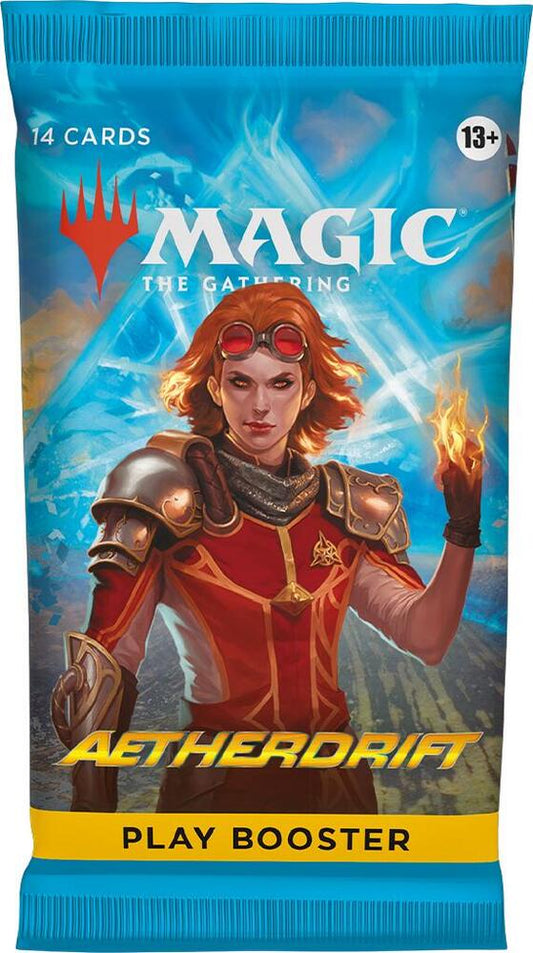 Magic: The Gathering - Aetherdrift Play Booster Pack - Cadets Toys & Comics