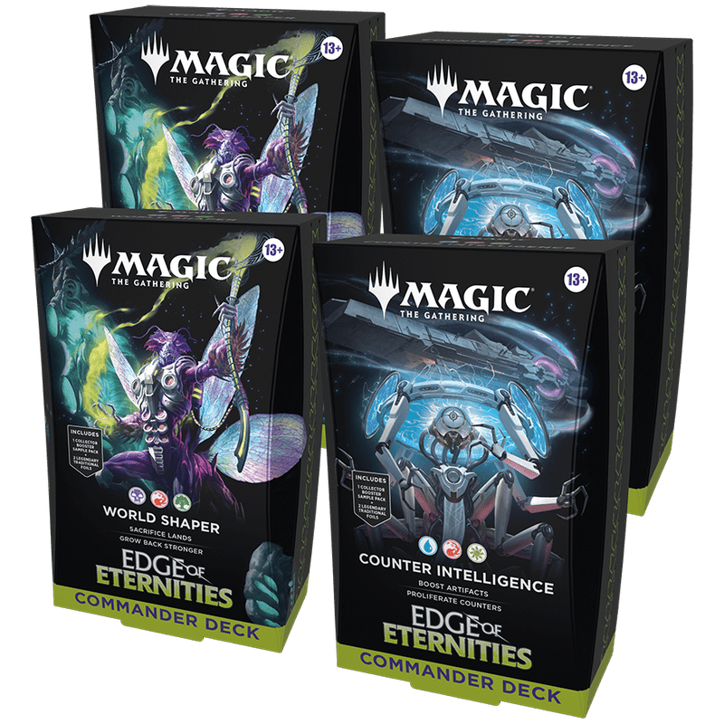 Magic: The Gathering - Mazos de Comandante de Edge of Eternities 