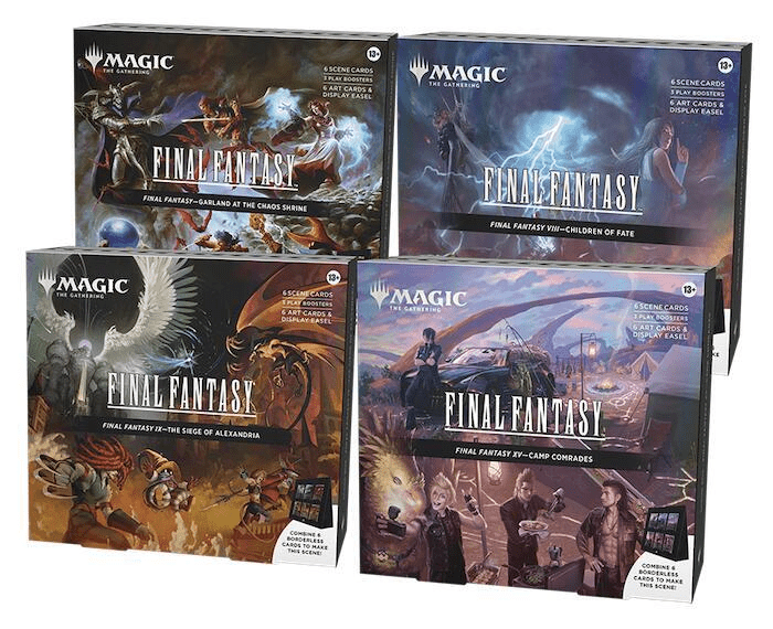 Magic: The Gathering - Final Fantasy Holiday Scene Boxes - Cadets Toys & Comics