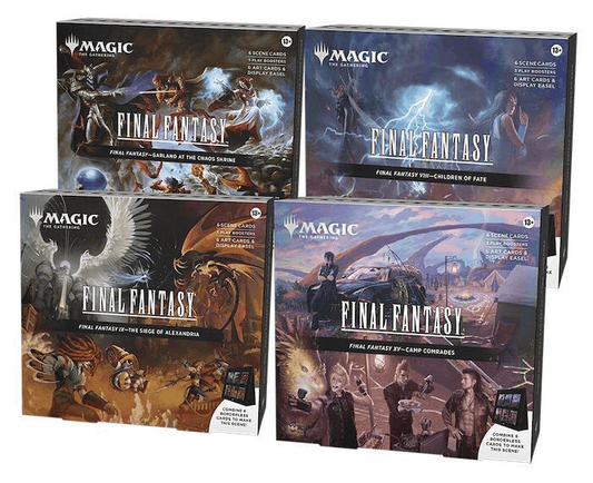 Magic: The Gathering - Final Fantasy Holiday Scene Boxes - Cadets Toys & Comics
