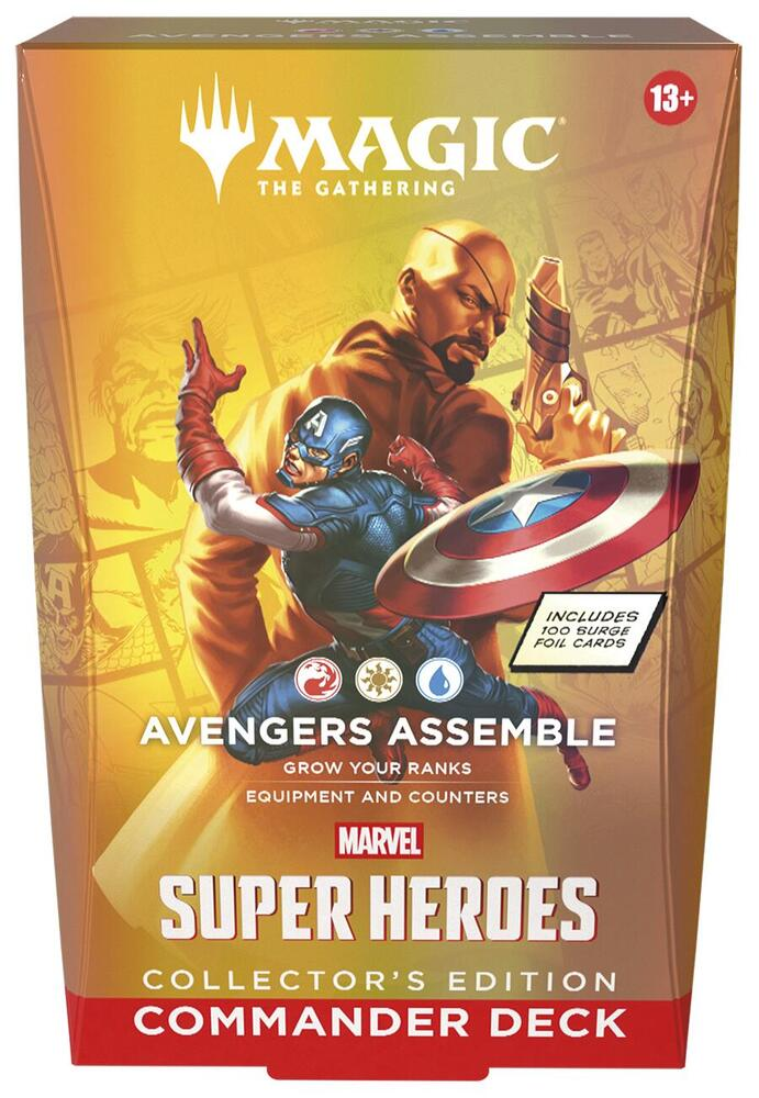 Magic: The Gathering - Marvel Super Heroes Collector Commander Deck - Cadets Toys & Comics