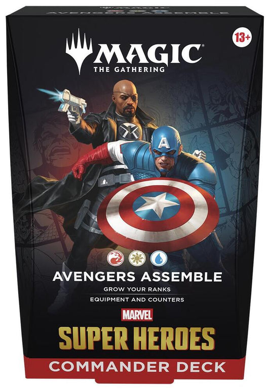 Magic: The Gathering - Marvel Super Heroes Commander Deck - Cadets Toys & Comics