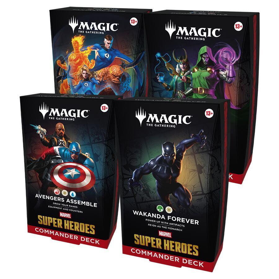 Magic: The Gathering - Marvel Super Heroes Commander Deck - Cadets Toys & Comics