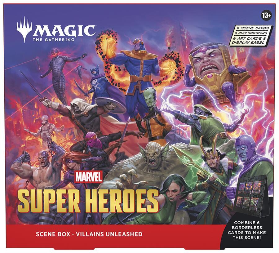 Magic: The Gathering - Marvel Super Heroes Scene Box - Cadets Toys & Comics