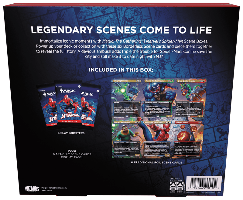 Magic: The Gathering - Caja de escena de Spider-Man de Marvel 