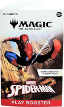 Magic: The Gathering - Paquete de refuerzo de juego con fundas de Spider-Man de Marvel 