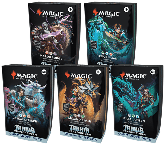 Magic: The Gathering - Tarkir Dragonstorm Commander Decks - Cadets Toys & Comics