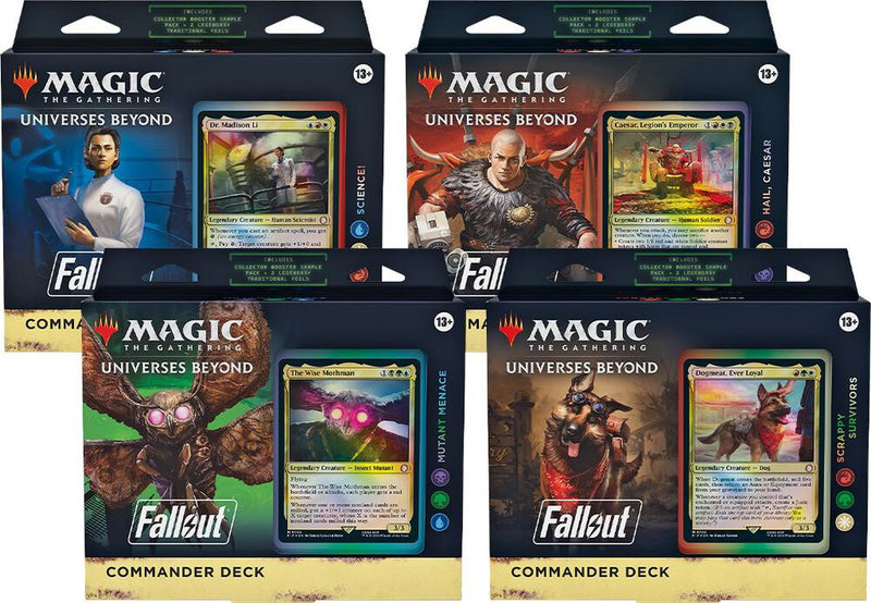 Magic: The Gathering - Universos Más Allá: Fallout Commander 