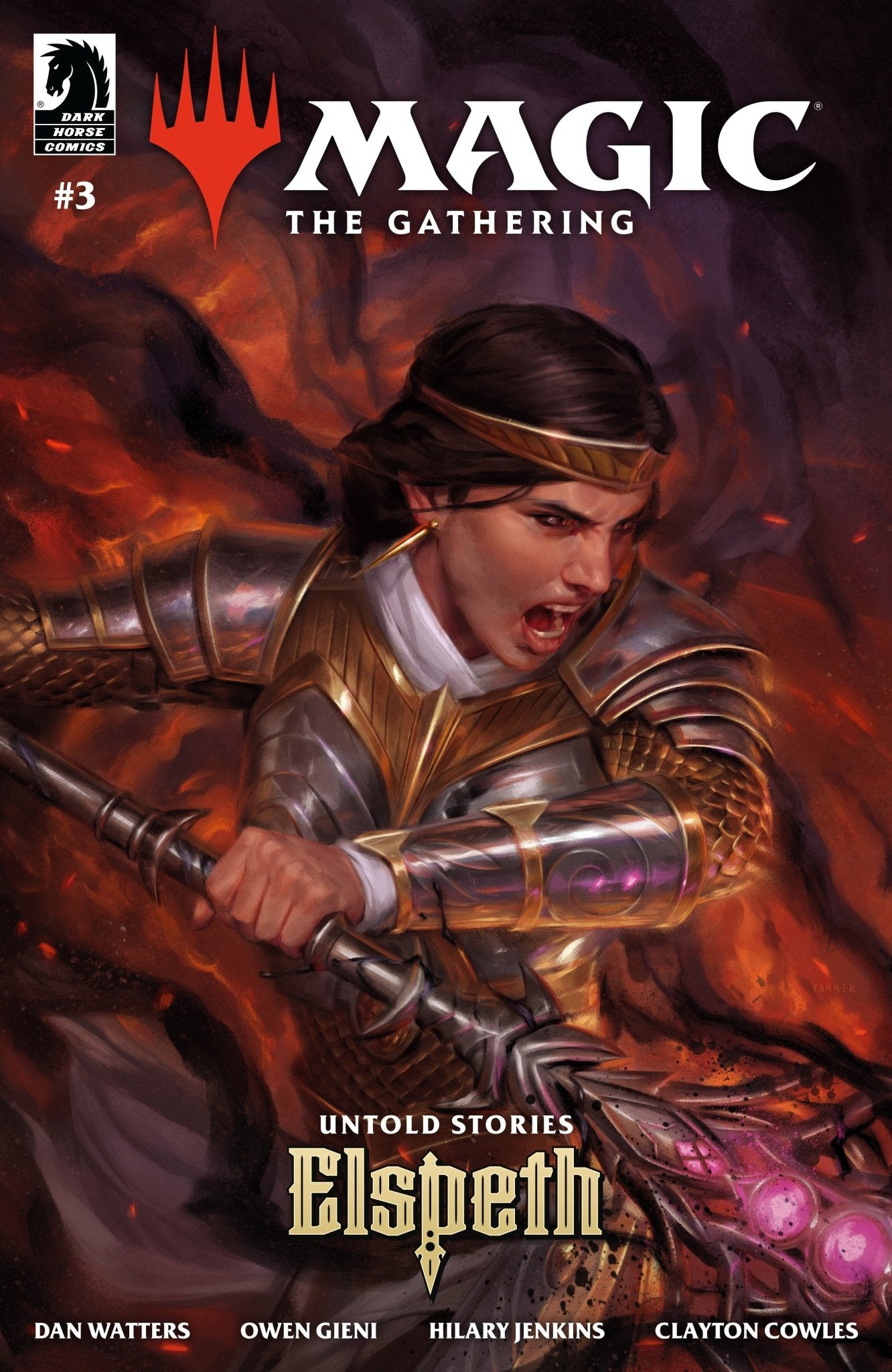 Magic: The Gathering: Untold Stories Elspeth 3 (Cover C) (Kieran Yanner) - Cadets Toys & Comics