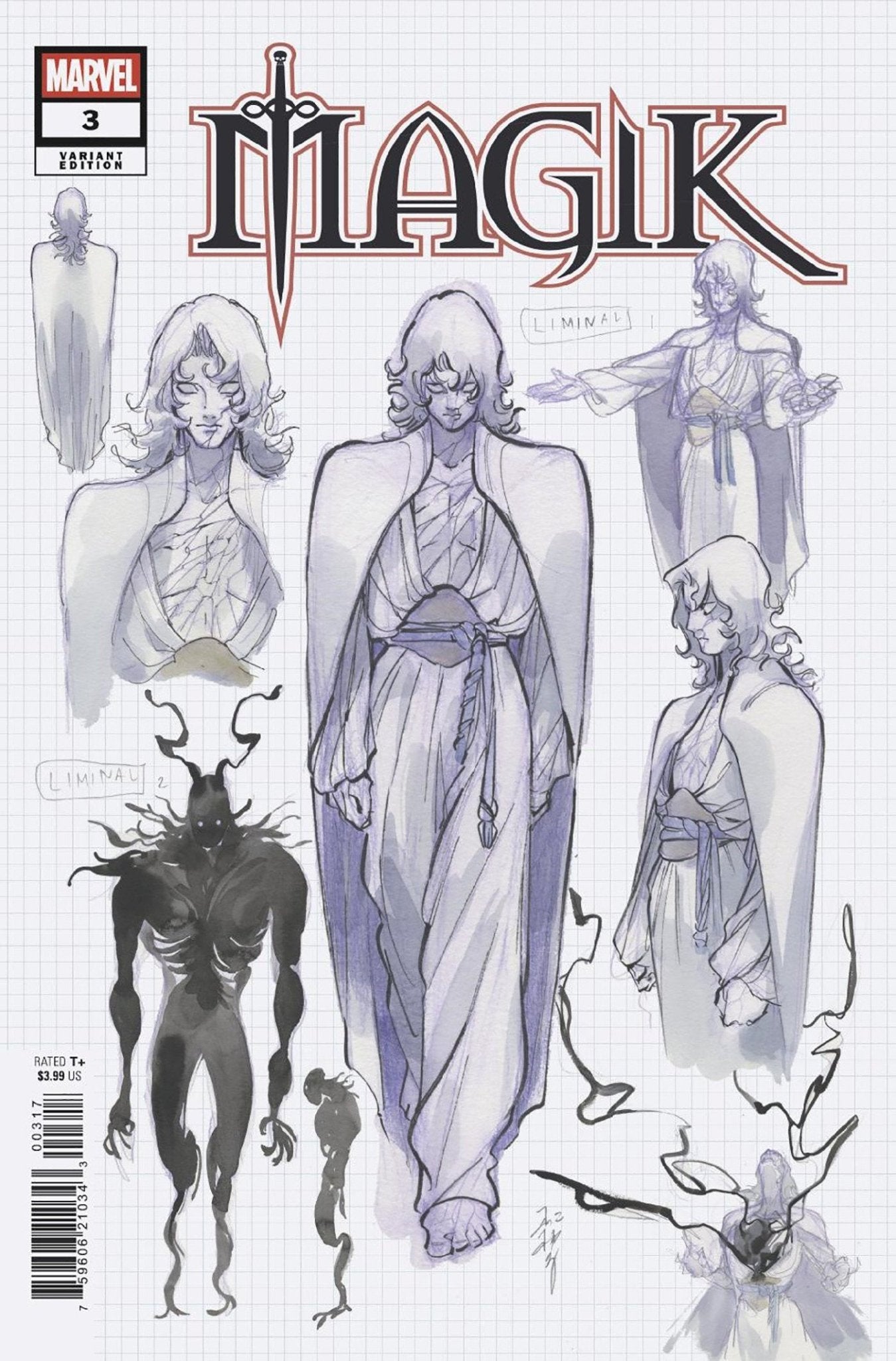 Magik 3 10 Copy Variant Edition Peach Momoko Design Variant - Cadets Toys & Comics