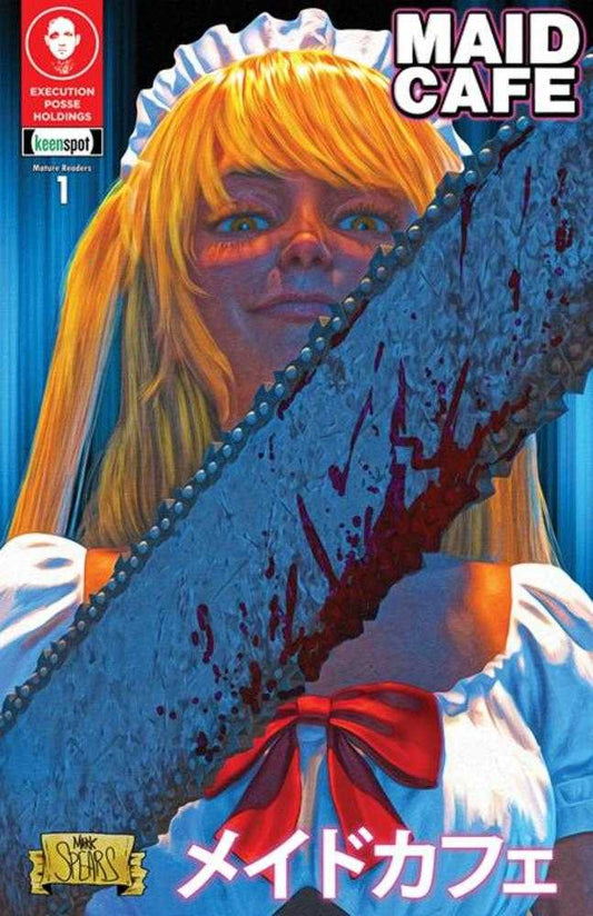 Maid Cafe 1 Cover A Mark Spears Bagged With Trading Card (Mature) - Cadets Toys & Comics