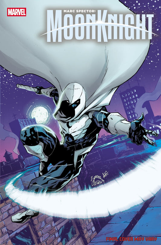 Marc Spector: Moon Knight 1 Ryan Stegman Foil Variant - Cadets Toys & Comics